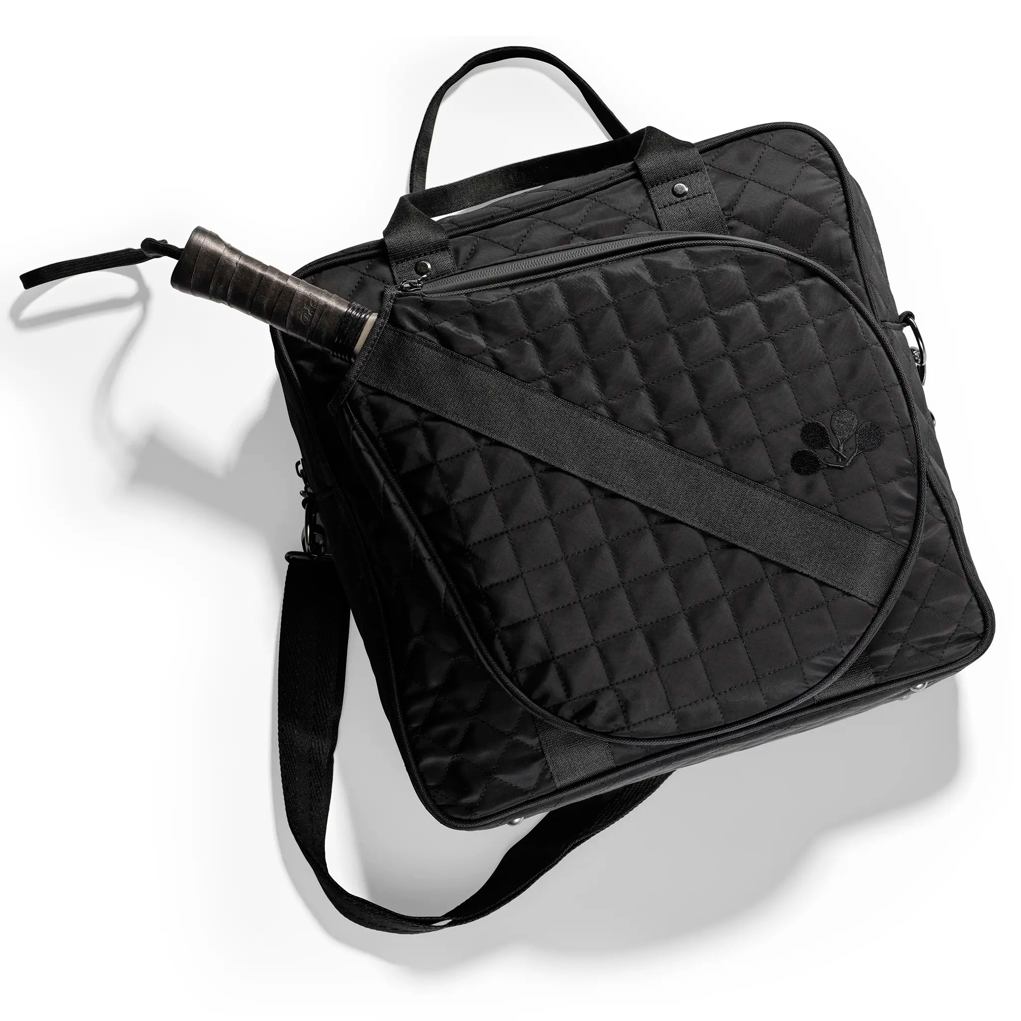 Esserly black padle tennis bag