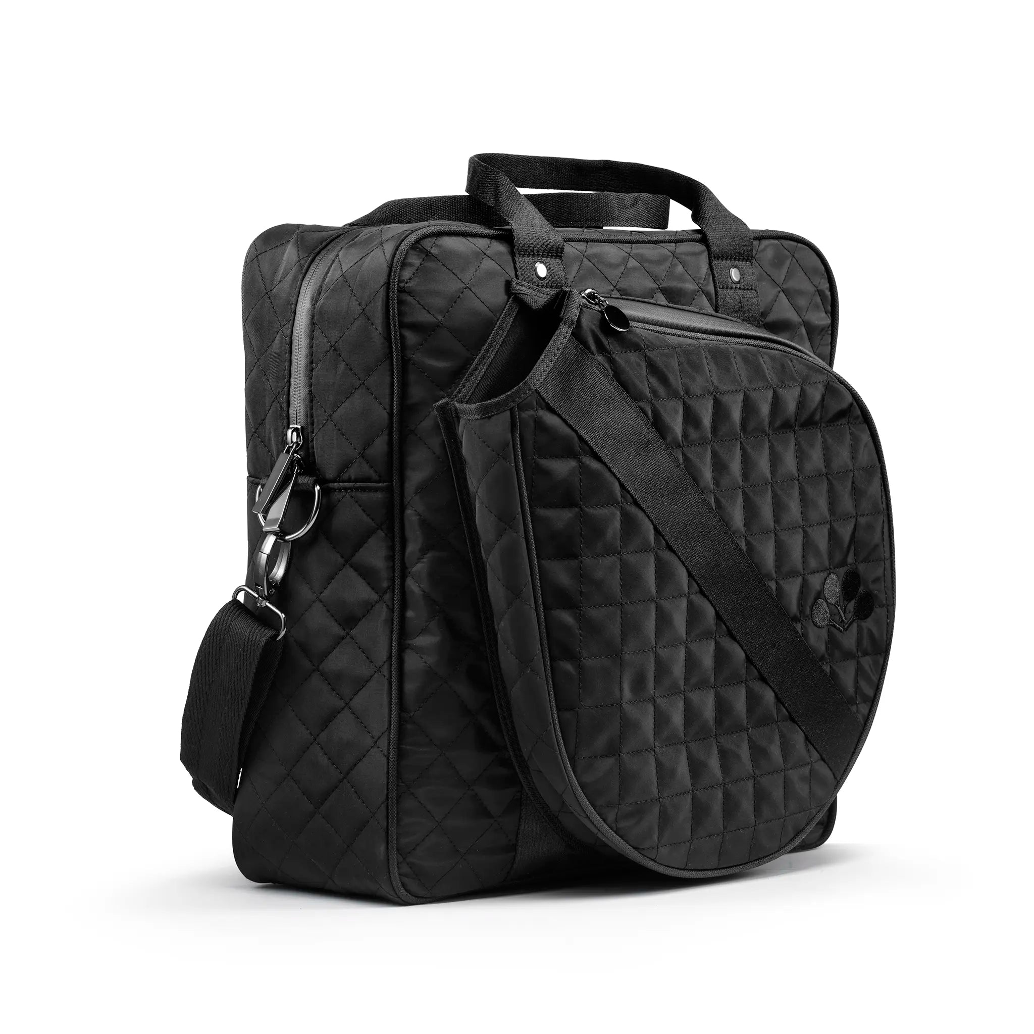 Esserly black padle tennis bag