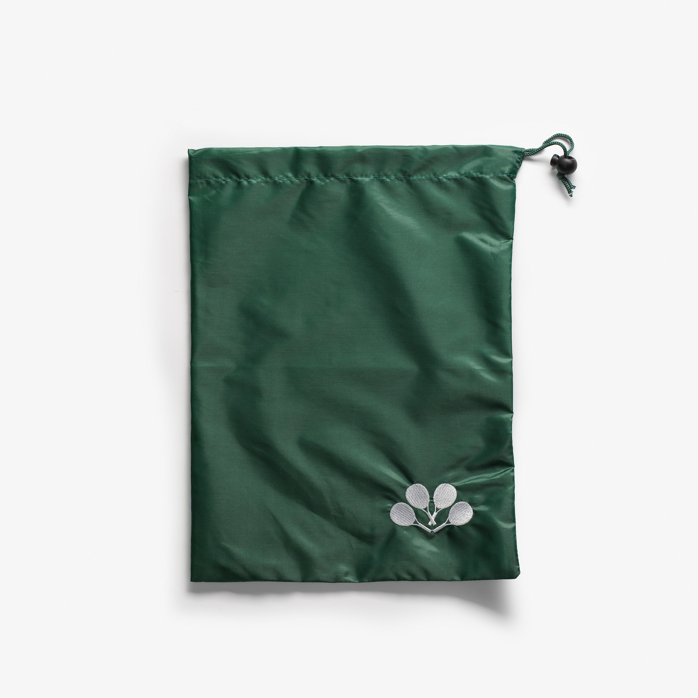 Green shoe bag